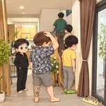 Bán nhà phố 4PN 112m² sân vườn hồ bơi Nguyễn Văn Đậu Q.7 - Ảnh thu nhỏ 1