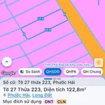 Bán đất 122m² Phước Hải chỉ 850 triệu - Ảnh thu nhỏ 1