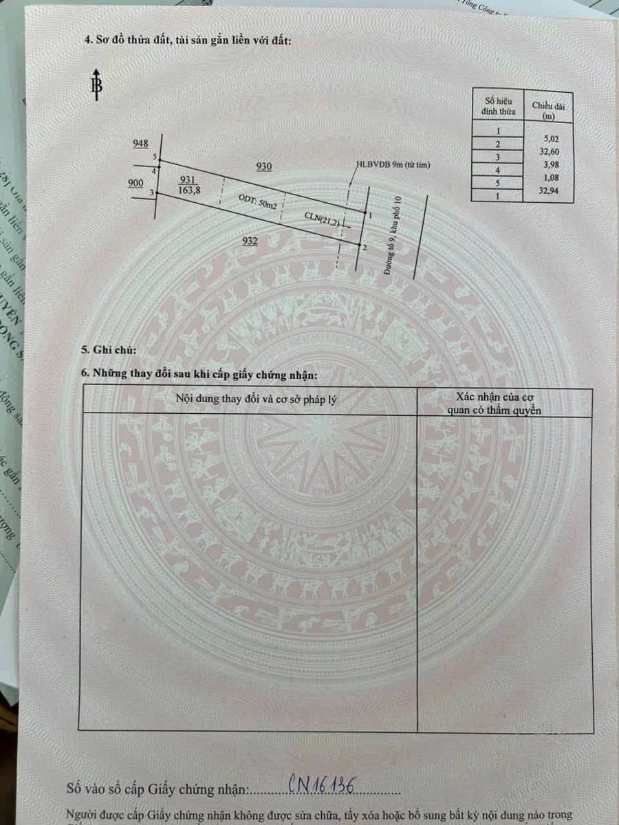 Bán đất nền Cao Bá Quát Chơn Thành 160m2 - 5 tỷ - Ảnh thu nhỏ 5