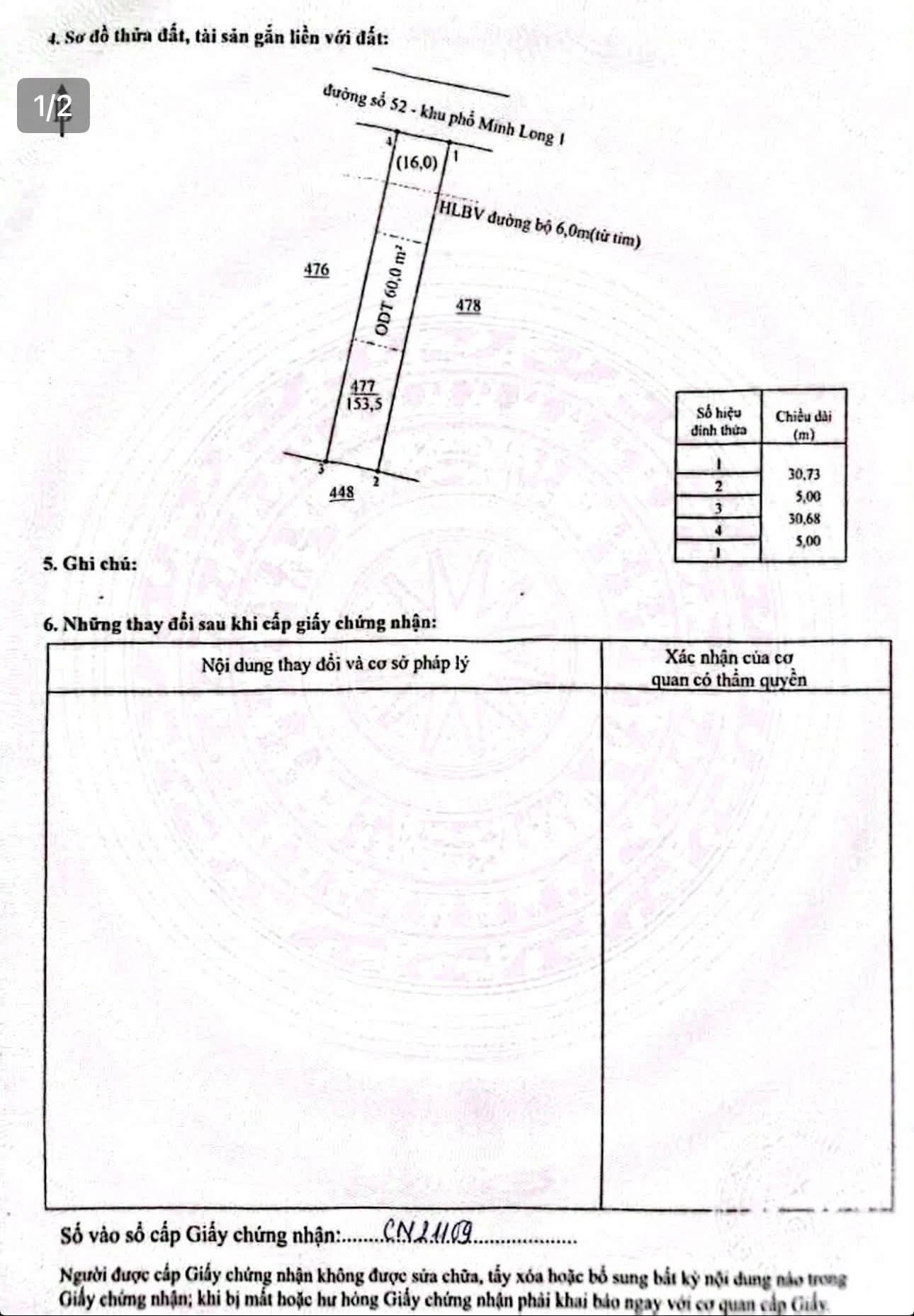 Bán đất Chơn Thành 150m² giá 400 triệu - Ảnh 1