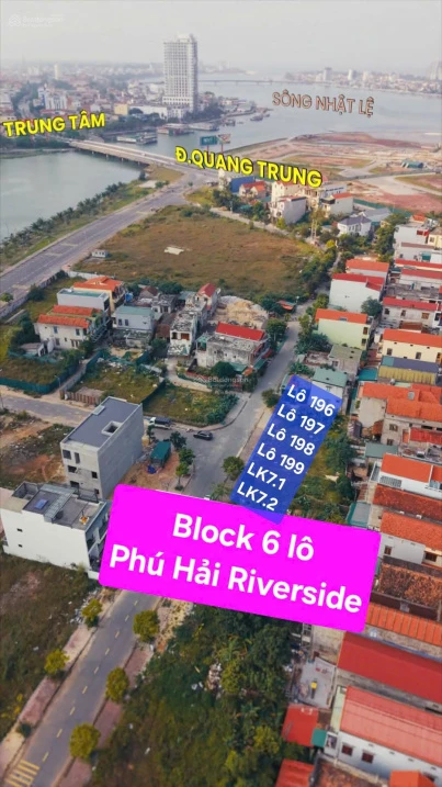 Chính chủ gửi bán lô đất đẹp LK7.2 KĐT Phú Hải Riverside, Đồng Hới, Quảng Bình (3.85 tỷ, 152m2) - Ảnh thu nhỏ 4