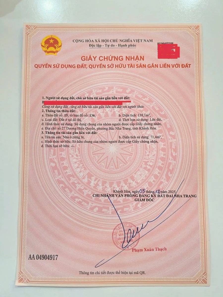 Bán đất mặt tiền Dương Hiến Quyền, Nha Trang 138m² - 15 tỷ 190 - Ảnh thu nhỏ 4