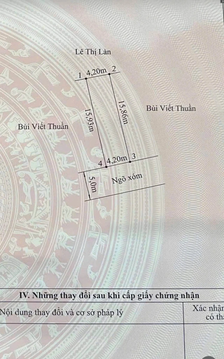 Bán đất Kiến Thuỵ 66,7m² sát đường 402 gần GA Nam - Ảnh thu nhỏ 3