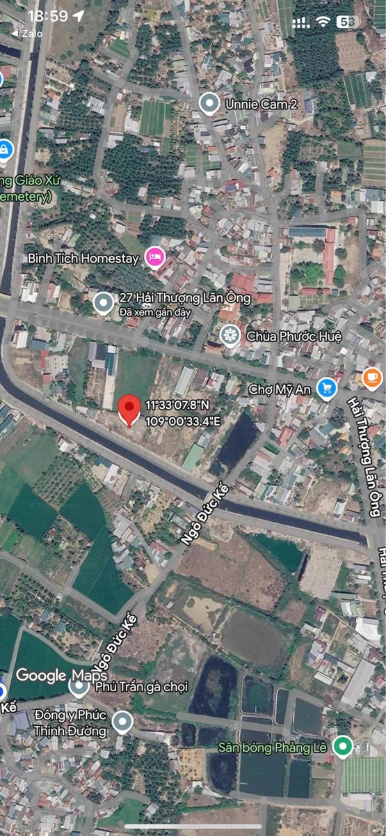 Bán 2 lô đất mặt kênh Chà Là gần chợ Mỹ An 122.5m² 1.5 tỷ - Ảnh 1