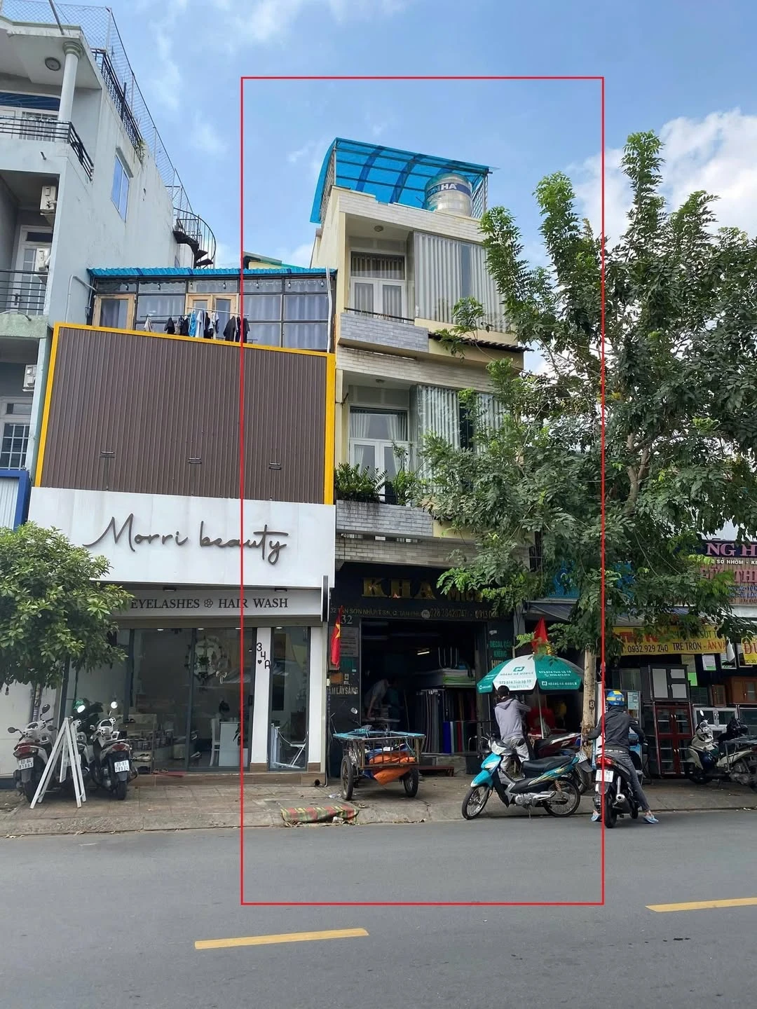 Bán nhà phố mặt tiền Tân Sơn Nhì 28,7m² Tân Phú 9,8 tỷ - Ảnh 1