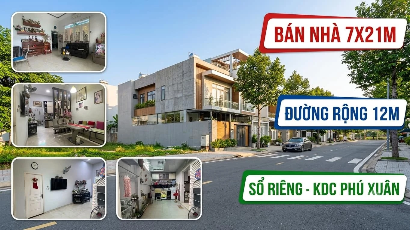 Bán nhà 7x21m KDC Phú Xuân, Nhà Bè giá 11 tỷ, sổ riêng, nội thất đầy đủ - Ảnh 1