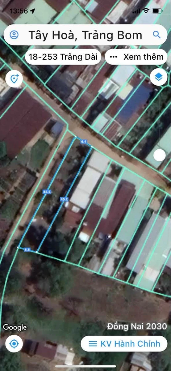 Bán lô góc 2 mặt tiền 100m² Xã Hưng Thịnh, Đồng Nai - Ảnh thu nhỏ 4