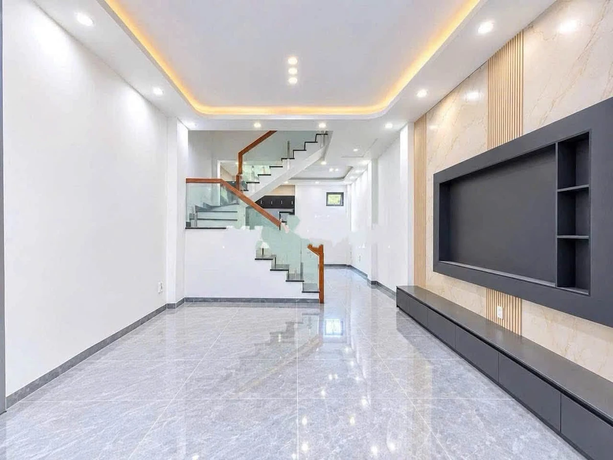 Bán dãy 8 căn nhà mới 4 tầng, 40-60m², Thiên Lôi, Nhà Bè - Ảnh thu nhỏ 4