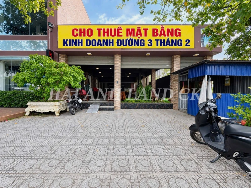 Cho thuê mặt bằng kinh doanh 250m² mặt tiền đường 3 Tháng 2, Rạch Giá