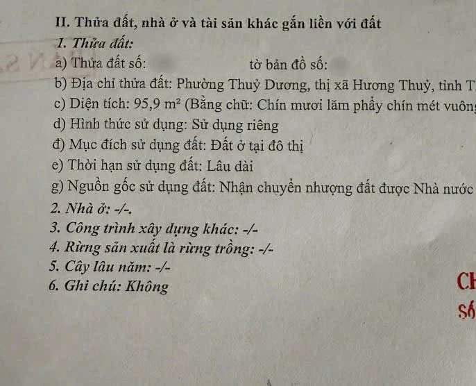 Bán nhà 2 tầng 95m² gần mặt tiền Trưng Nữ Vương, Tp Huế - Ảnh thu nhỏ 2