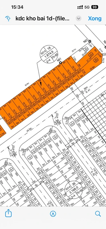 Bán lô đất 98m2 khu Gara Quyền Quy Nhơn 4 tỷ
