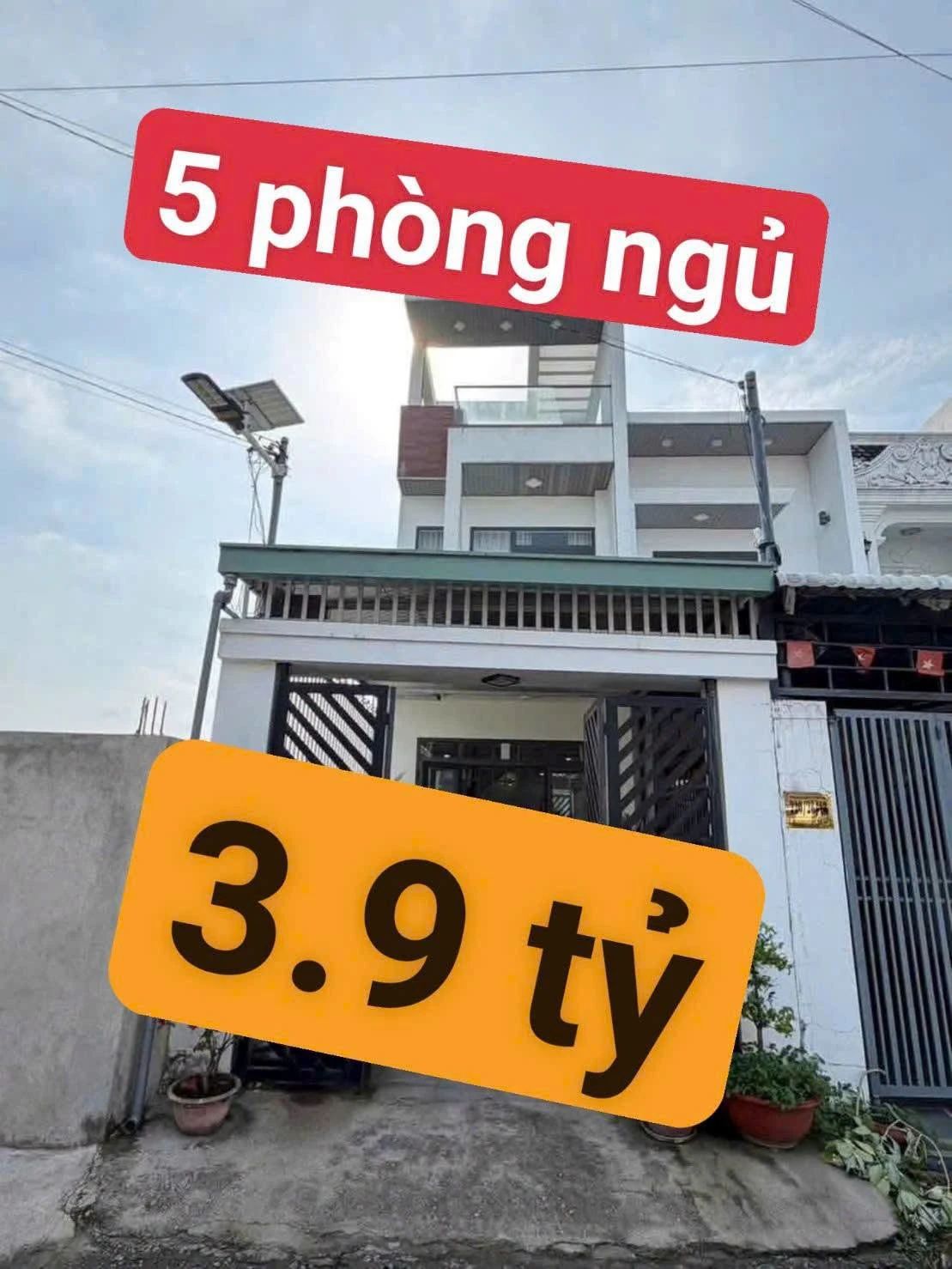 Bán nhà Phú Lợi 5PN 102m2 giá 3.9 tỷ - Ảnh 1