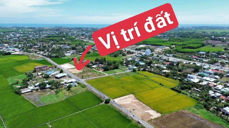 Bán đất mặt tiền Tỉnh Lộ 44B 131m2 Phước Hải hơn 1 tỷ