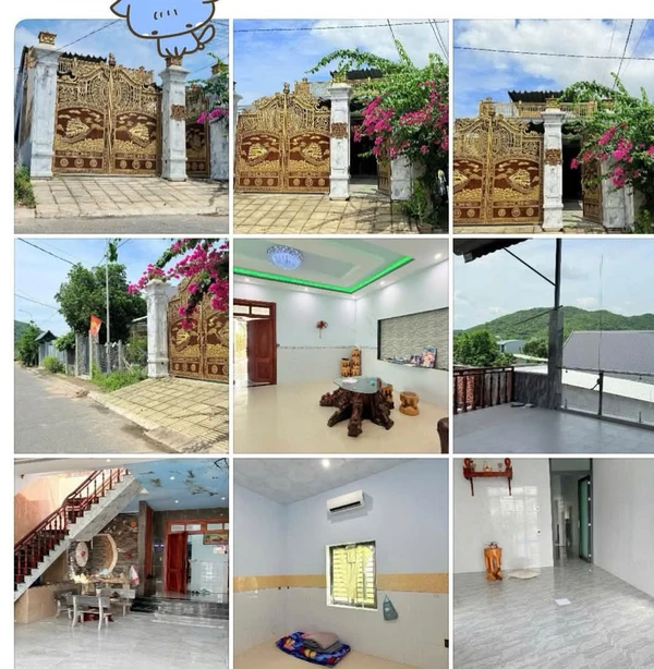 Bán nhà 1 trệt 1 lầu 5PN tại Tam An, Long Điền - 186m²