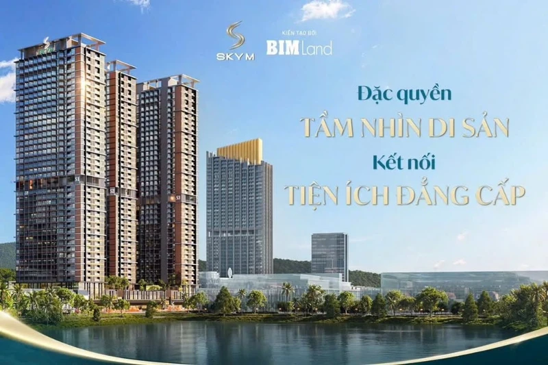 Bán căn Studio 35m2 view biển Sky-M Hạ Long giá 2 tỷ 80