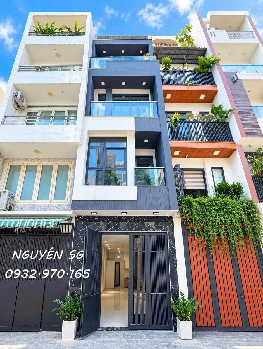 Bán nhà phố 5 tầng 50m² 4PN Lê Văn Sỹ Phú Nhuận - Ảnh 1