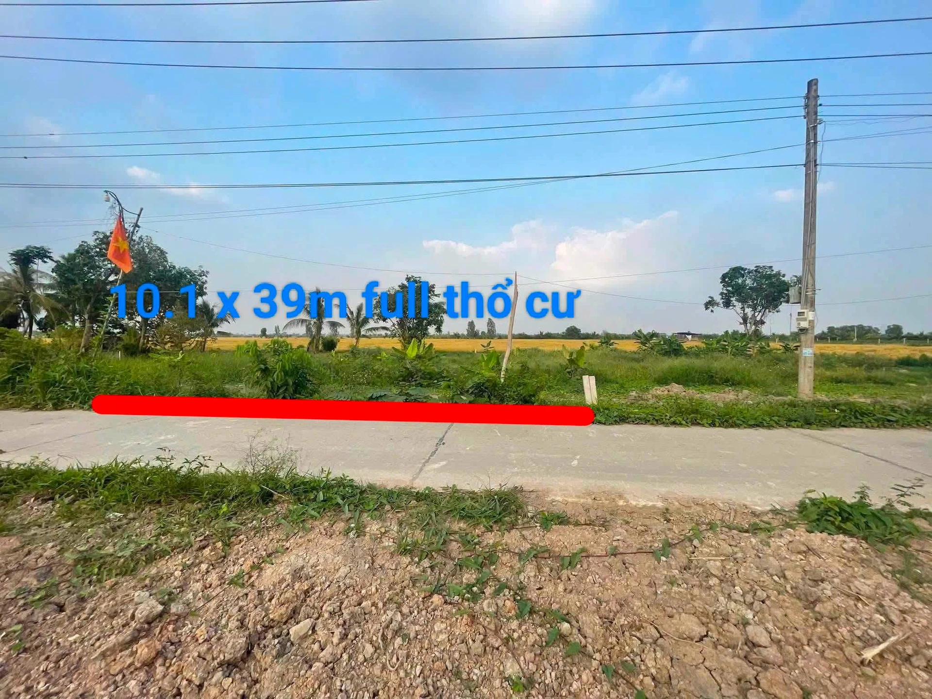 Bán 2 nền liền kề 195m² Kênh 5 Thạnh Lộc Kiên Giang - Ảnh 1