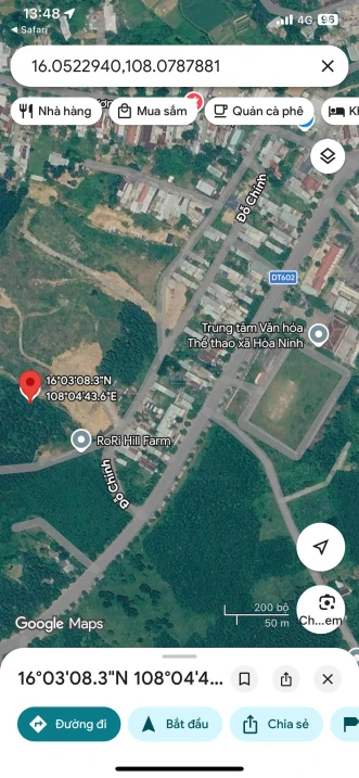 Chào bán lô đất vườn diện tích khủng hơn thích hợp xây villa hoặc kinh doanh du lịch tại Bà Nà