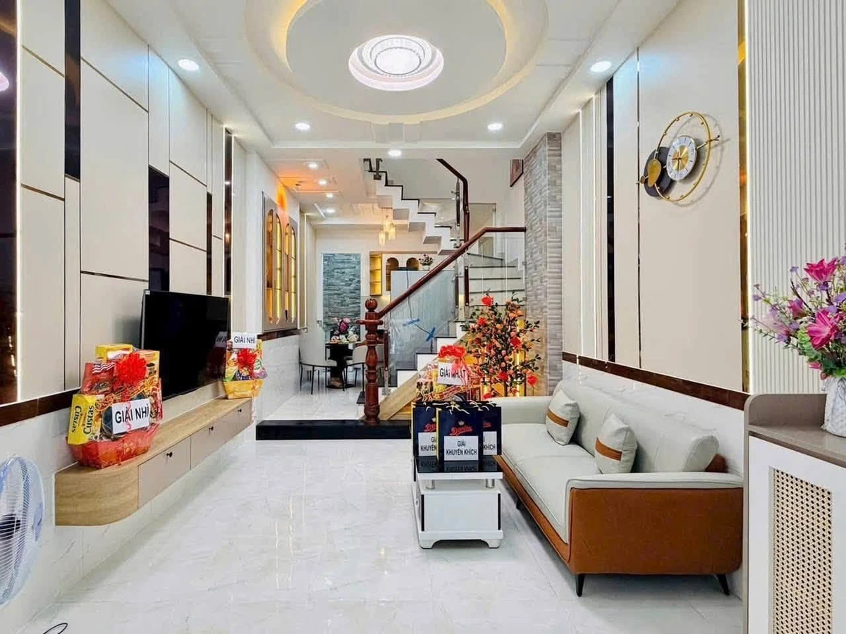 Bán nhà 2 tầng 3.5x10m2, 2PN, Nguyễn Văn Lượng, ~4 tỷ - Ảnh thu nhỏ 2