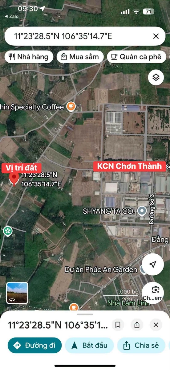 Bán đất mặt tiền Chơn Thành 66m² trên 300 triệu - Ảnh thu nhỏ 2