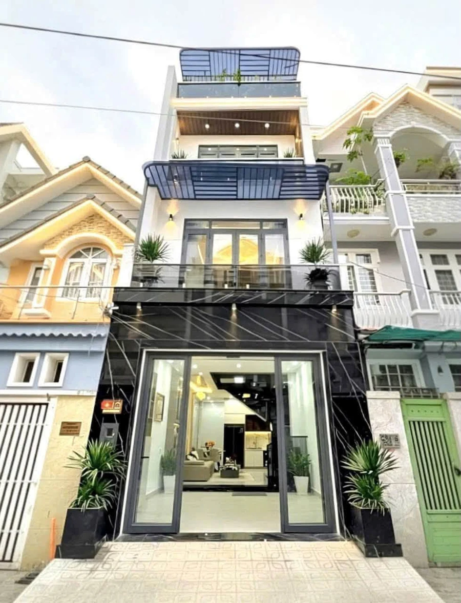 Bán nhà Nhà Bè 7,55 tỷ, 50,5m² 3 lầu, 4 PN - Ảnh 1