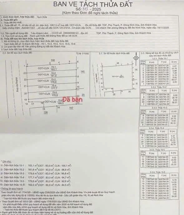 Đất bán Phú Thạnh 180m2 mặt tiền đường lớn 2.5 tỷ - Ảnh thu nhỏ 2