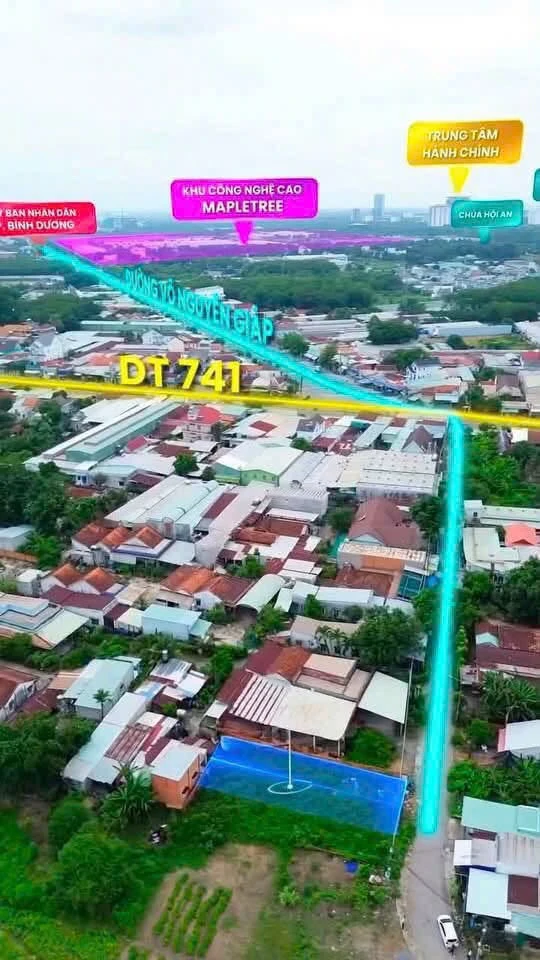 Bán đất Hoà Lợi TP.HCM 296m² giá 3 tỷ 2 - Ảnh thu nhỏ 2