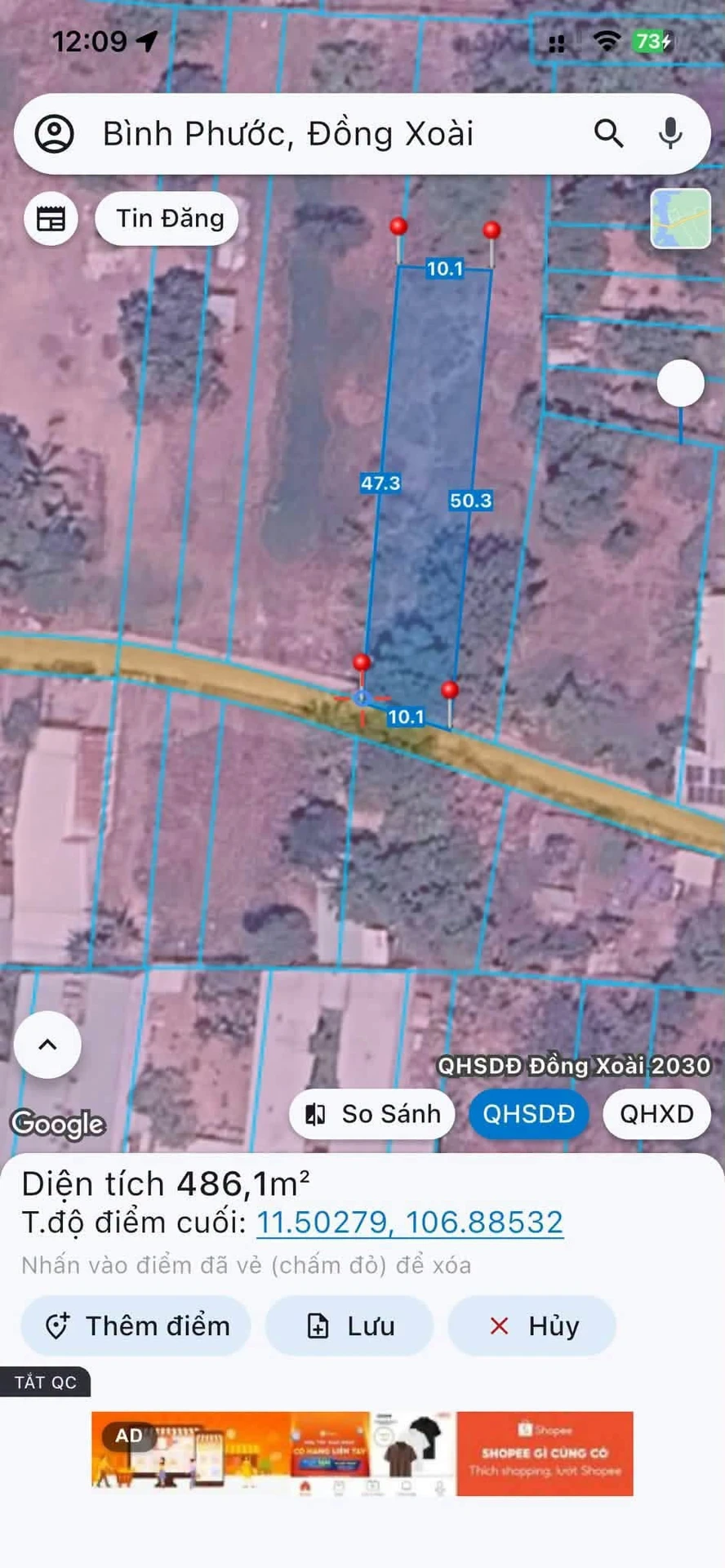 Bán đất 5000m² gần KCN Đức Xuyên 3, 1 tỷ - Ảnh 1