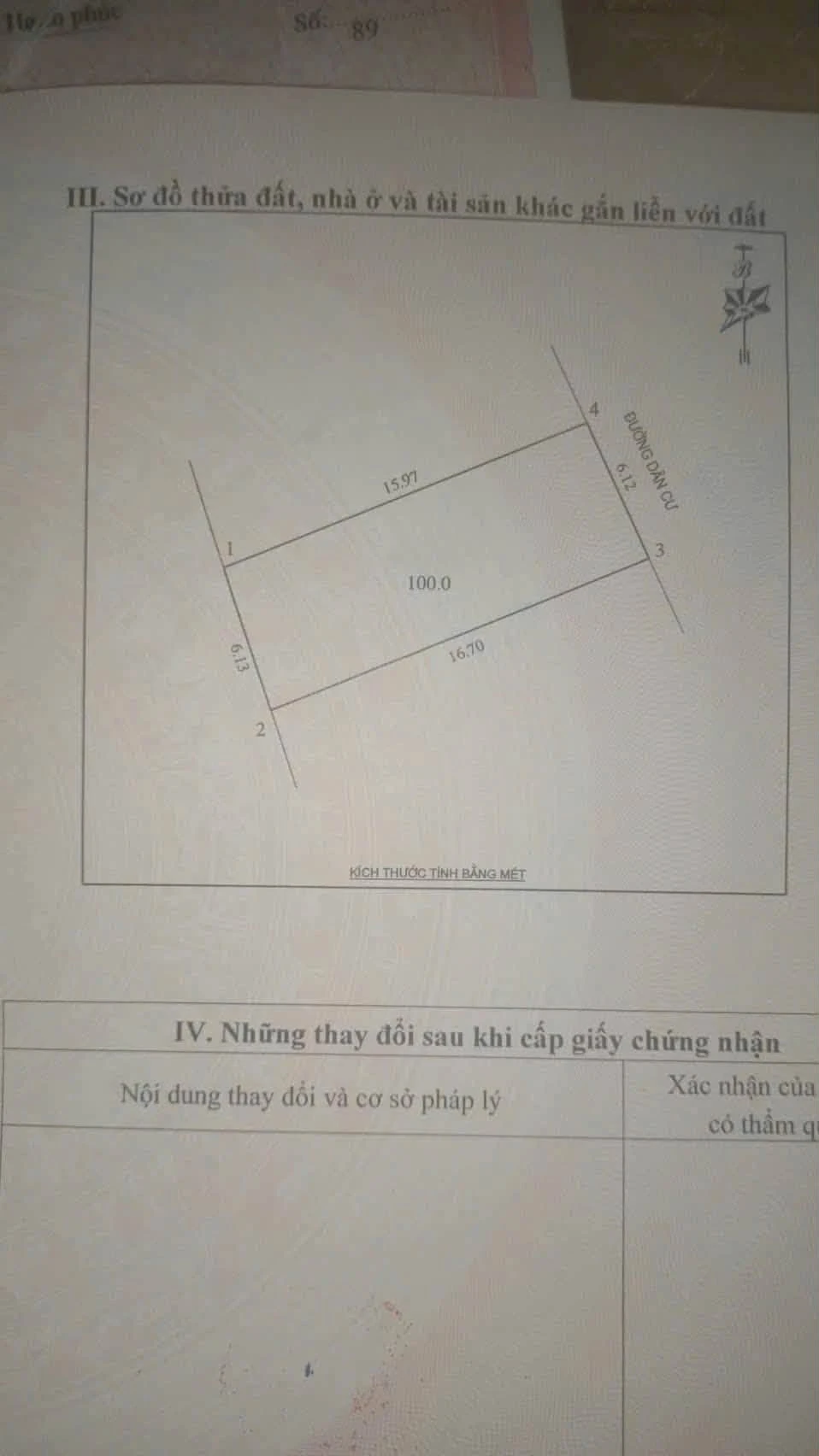 Bán đất 100m2 Kim Chi Vinh Phú 2 tỷ 6 - Ảnh 1