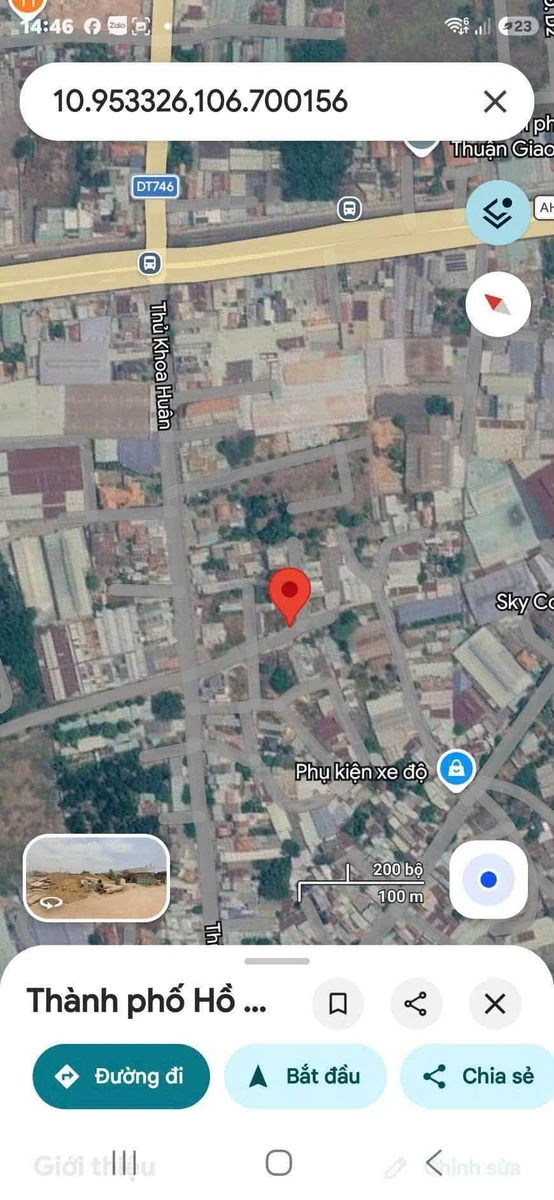 Bán đất tái định cư An Thạnh 79m² thổ cư 100% giá 2 tỷ - Ảnh thu nhỏ 2
