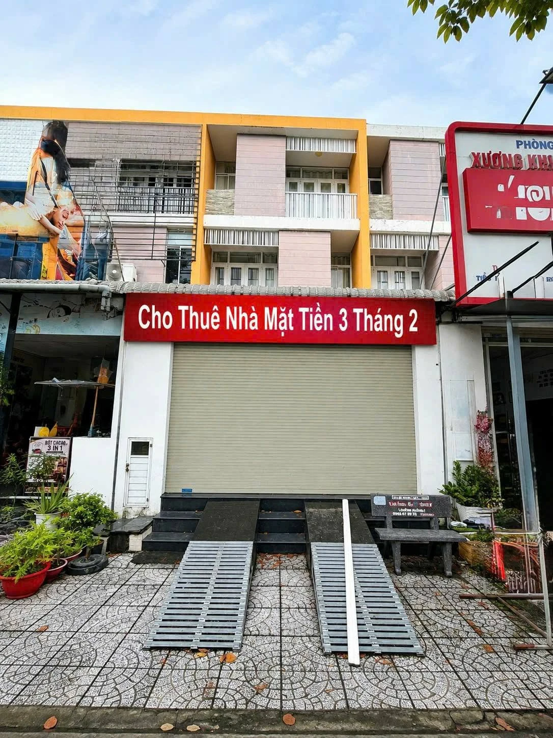 Cho thuê nhà mặt tiền đường 3 Tháng 2, Rạch Giá, An Giang, 5x22m, 14 triệu/tháng - Ảnh 1