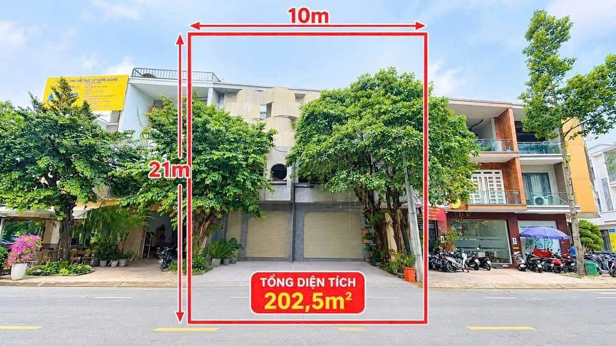 Bán 2 căn nhà liền kề 202,5m² Võ Thị Sáu Biên Hòa 25,5 tỷ - Ảnh 1