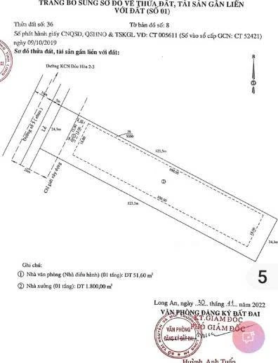 Chính chủ bán nhà xưởng KCN Đức Hòa 3, Long An - Đủ tiện ích PCCC, trạm điện,.. Đa dạng công năng