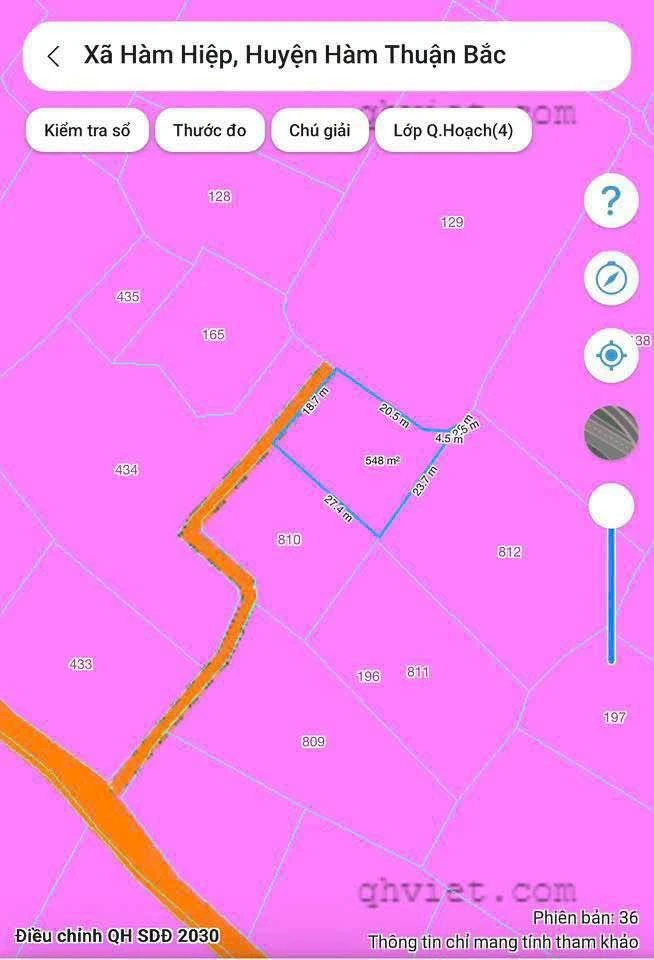 Bán lô đất 544m² quy hoạch thổ cư Lâm Đồng - Ảnh thu nhỏ 4