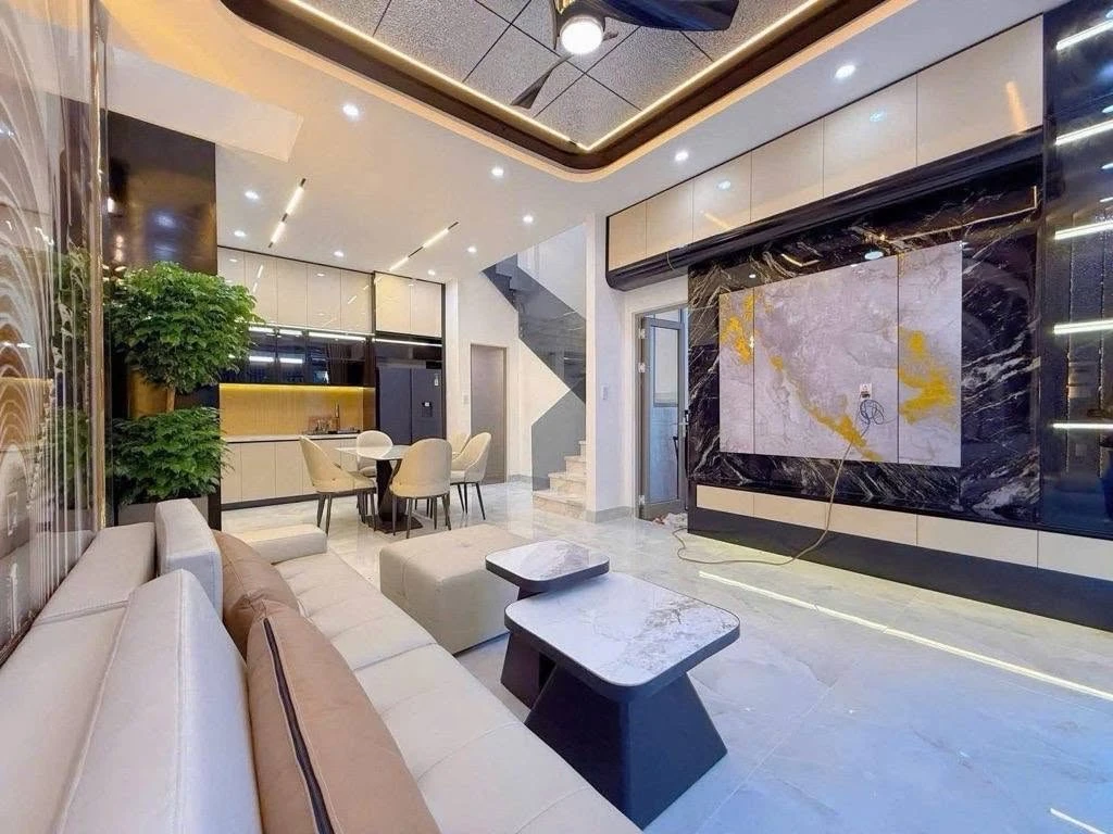 Bán nhà 3 tầng nội thất, Trần Cao Vân, Đà Nẵng, 49m², 4.65 tỷ - Ảnh thu nhỏ 2