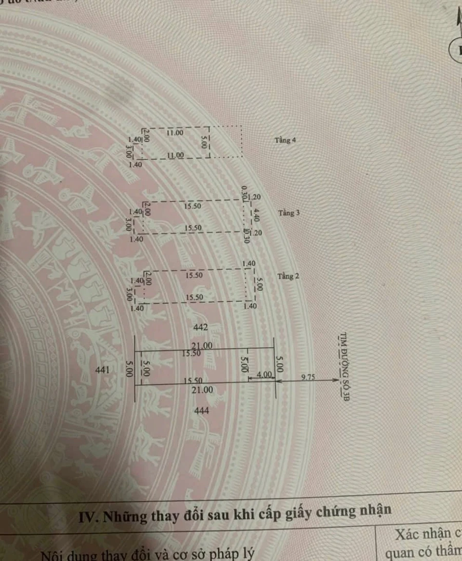 Bán nhà thô 4 tầng 105m² Phú Mỹ Thượng Huế - Ảnh thu nhỏ 3