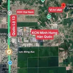 Bán đất góc 104.5m2 gần KCN Minh Hưng, 430 triệu - Ảnh thu nhỏ 1