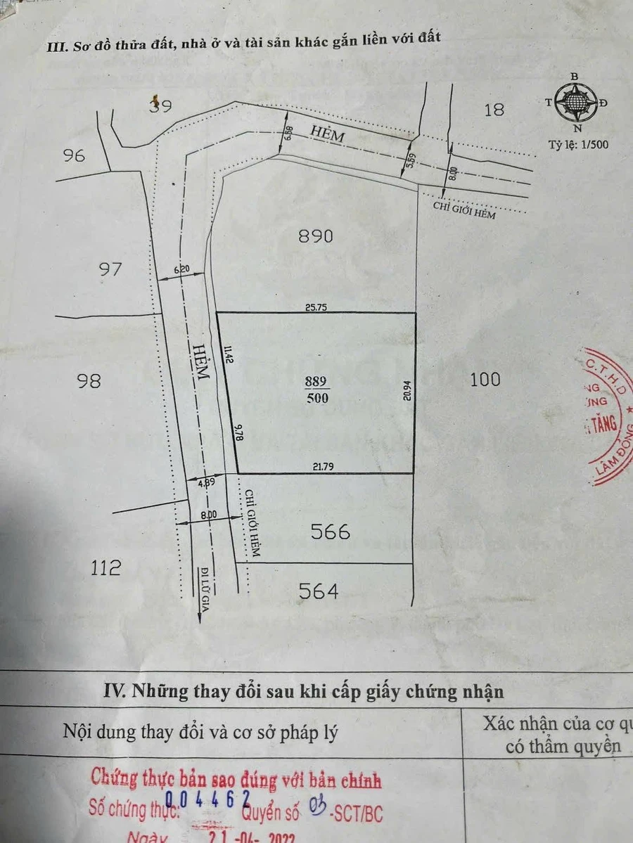 Bán lô đất 500m² đường Lữ Gia, Đà Lạt 11,5 tỷ - Ảnh thu nhỏ 2