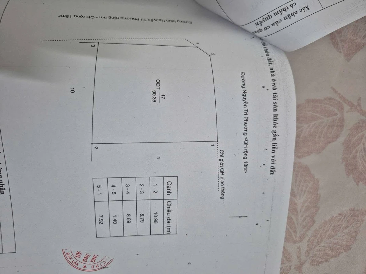 Bán đất 2 mặt tiền Nguyễn Trí Phương 86.9m² - 6 tỷ - Ảnh thu nhỏ 4