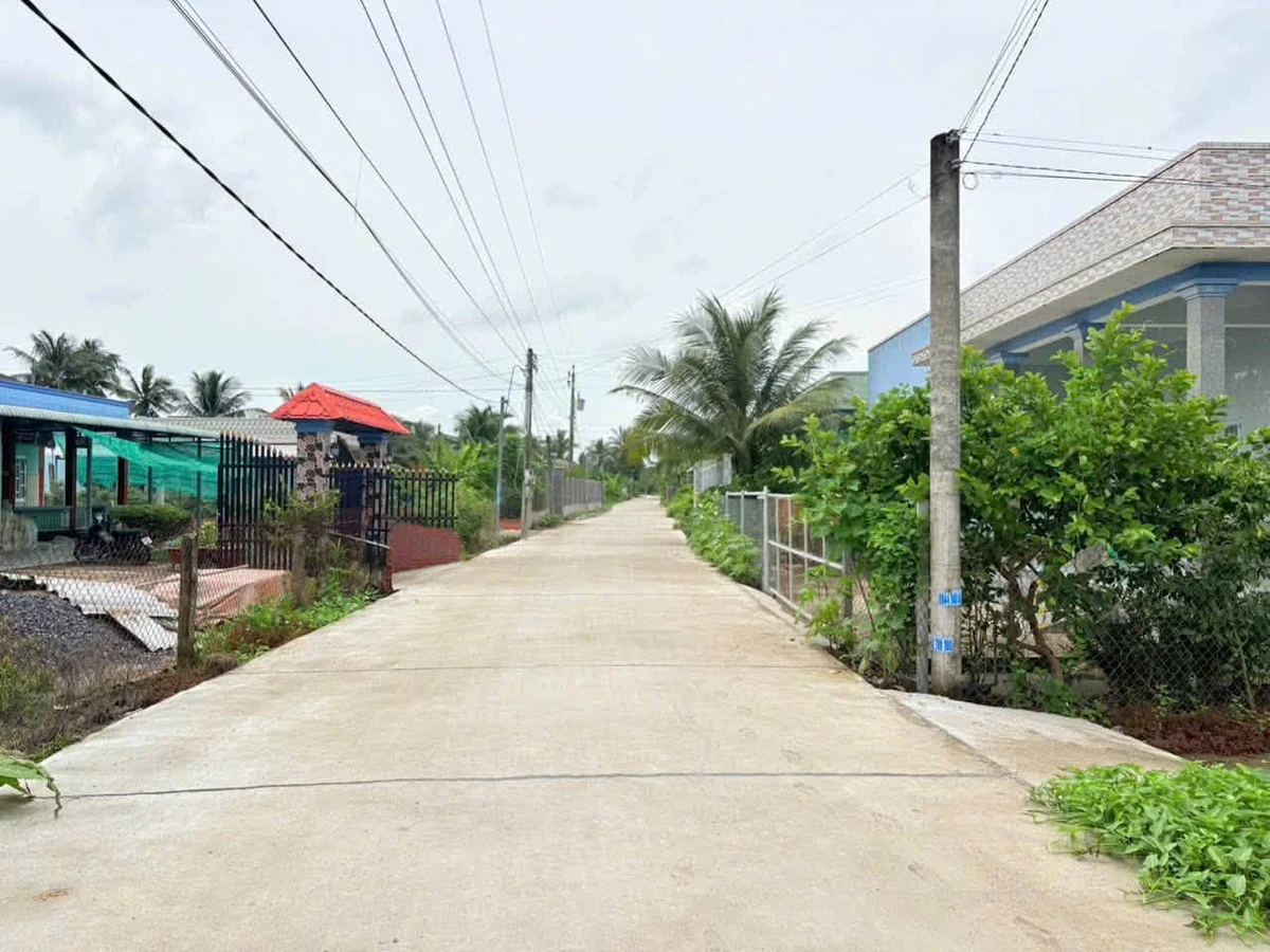 Bán đất thổ cư 110m2 mặt tiền đường liên ấp 5-8 Nhựt Chánh, Bến Lức, Long An - Ảnh thu nhỏ 3