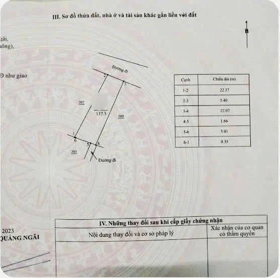 Bán đất nghĩa chánh 137m² Phú Mỹ Bình Chánh 1 tỷ 2 - Ảnh 1