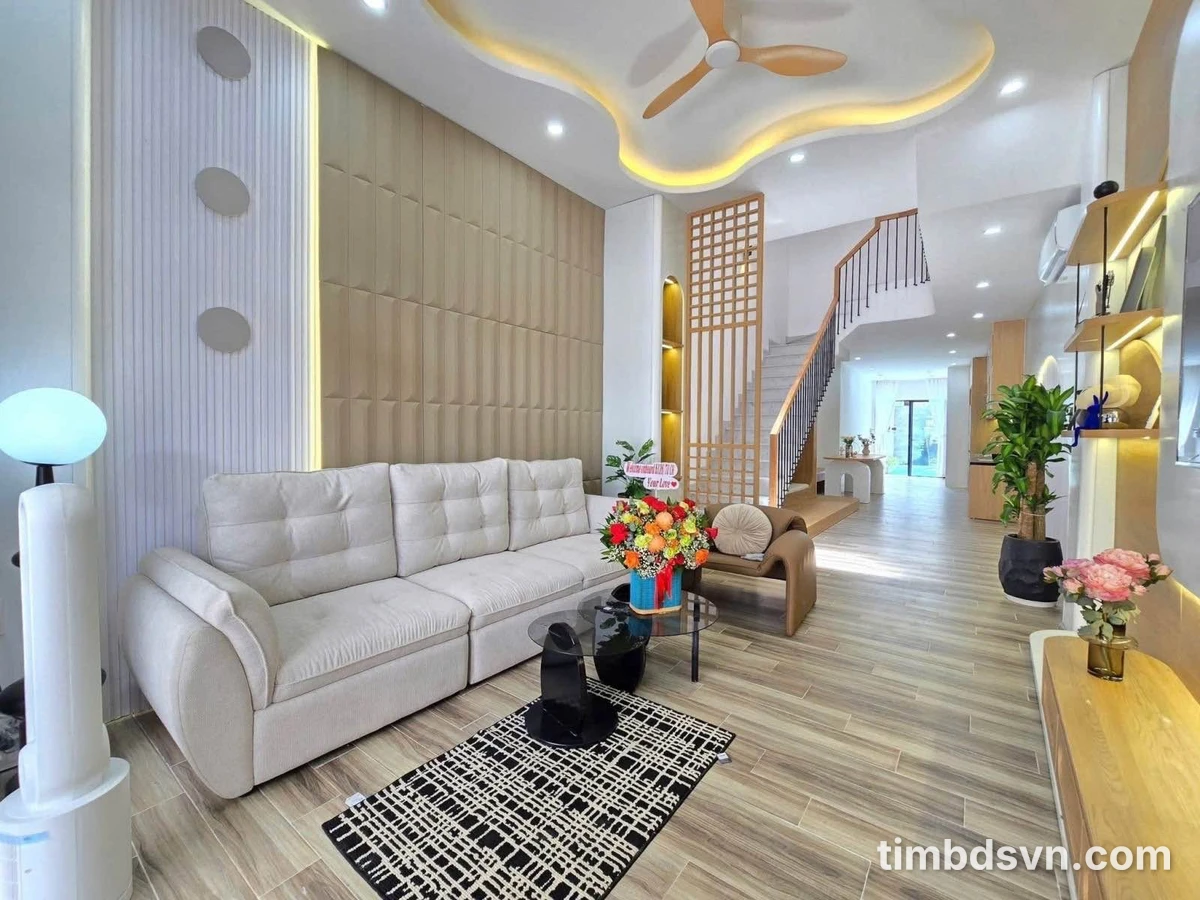 Bán nhà 4 tầng 90.4m2, 6PN 6WC, có hồ bơi, Đà Nẵng - Ảnh thu nhỏ 4