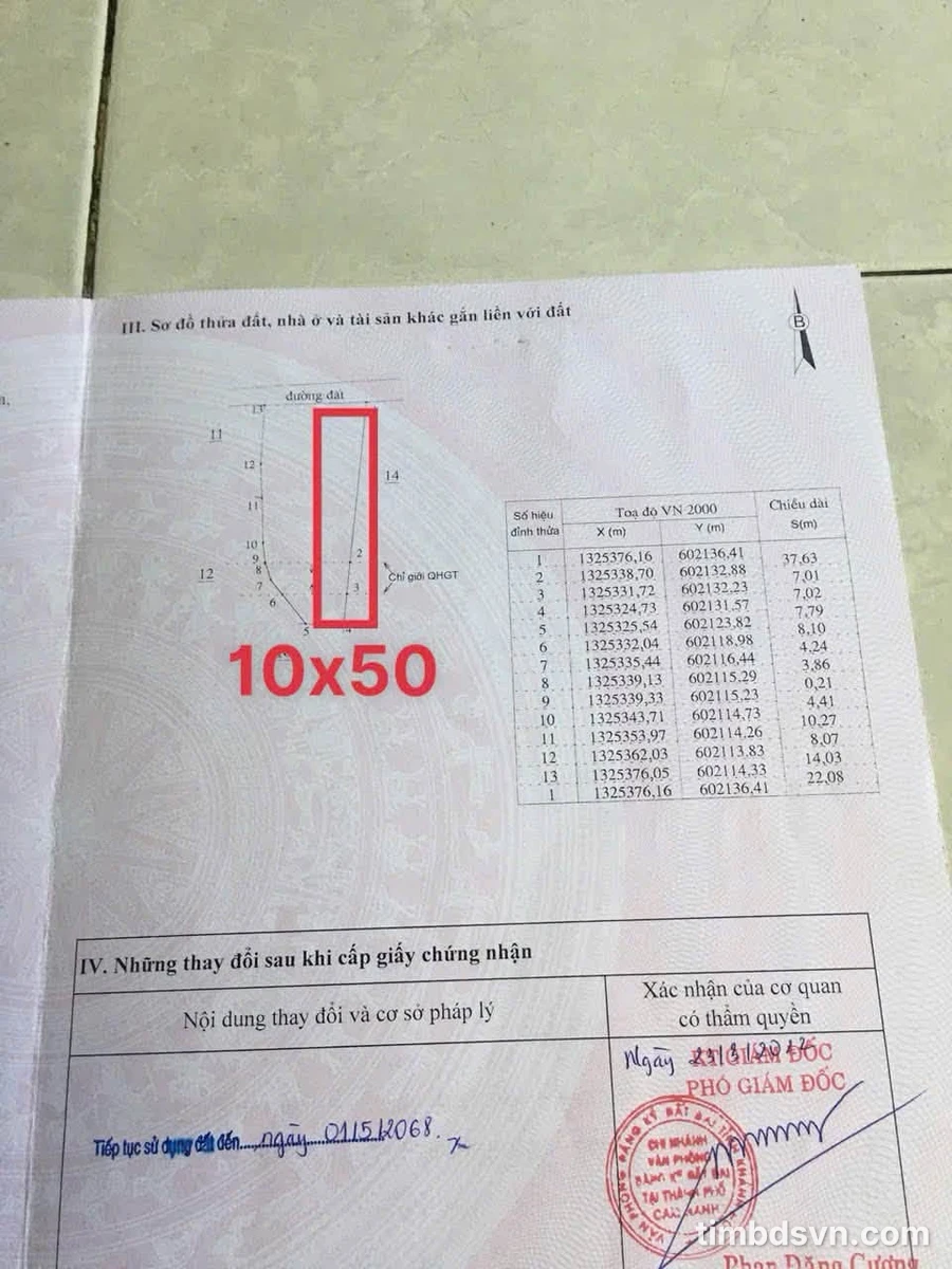 Bán đất ngang 10m, 500m² mặt tiền Cam Ranh - Ảnh thu nhỏ 3