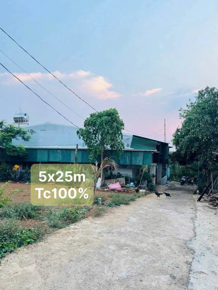 Bán đất thổ cư 5x25m (125m2) giá 870 triệu gần hồ Ea Kao, Buôn Ma Thuột - Ảnh thu nhỏ 3