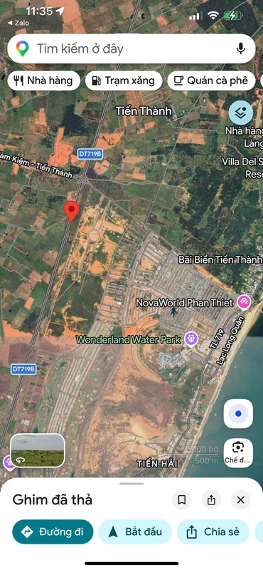 Bán lô đất 6.240m2 DT 719B Phan Thiết, 2 tỷ 500