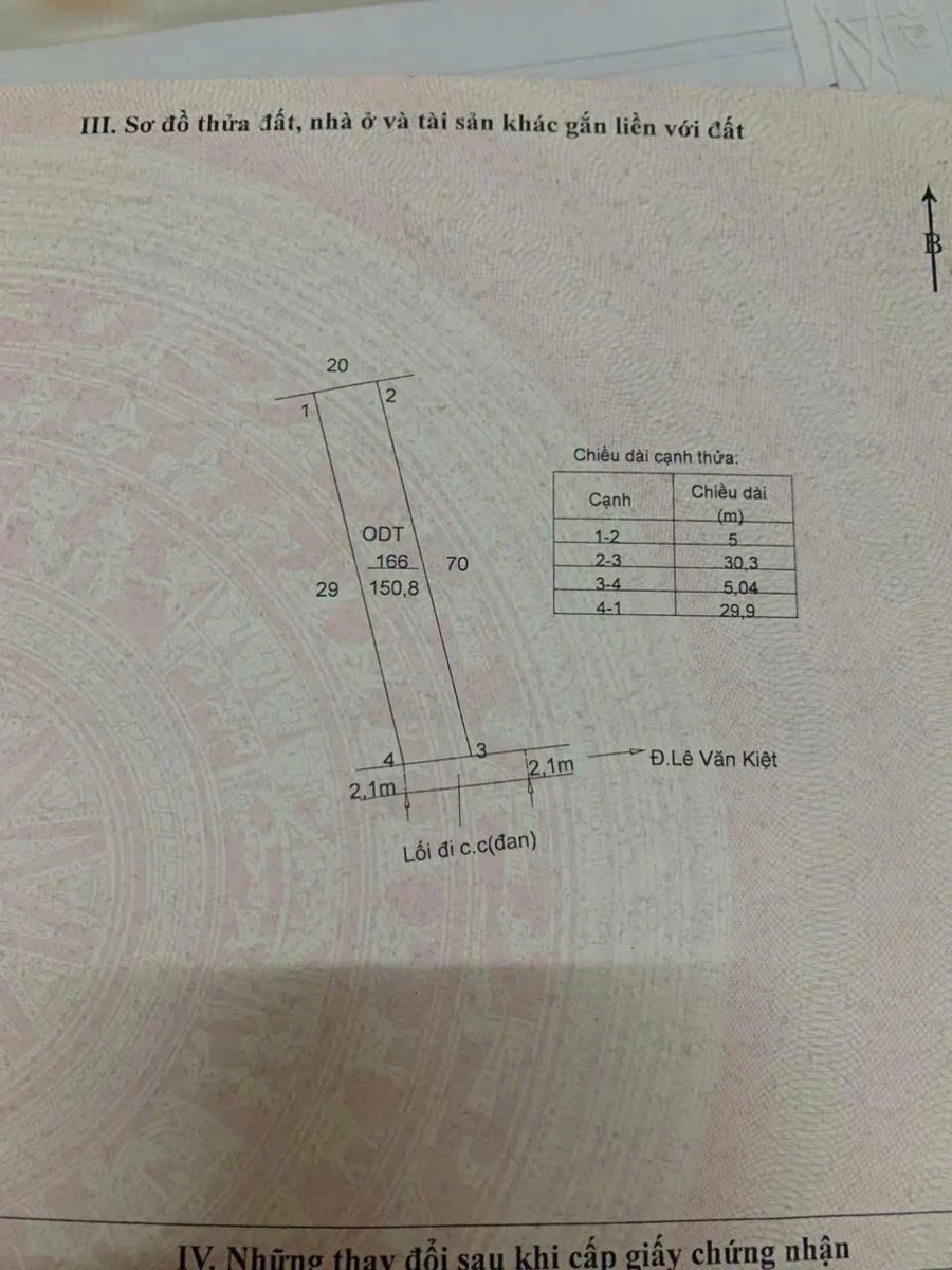 Bán đất thổ cư 151m² hẻm ô tô gần đường Lê Văn Kiệt, Phường 6, Tân An, Long An - Ảnh thu nhỏ 3