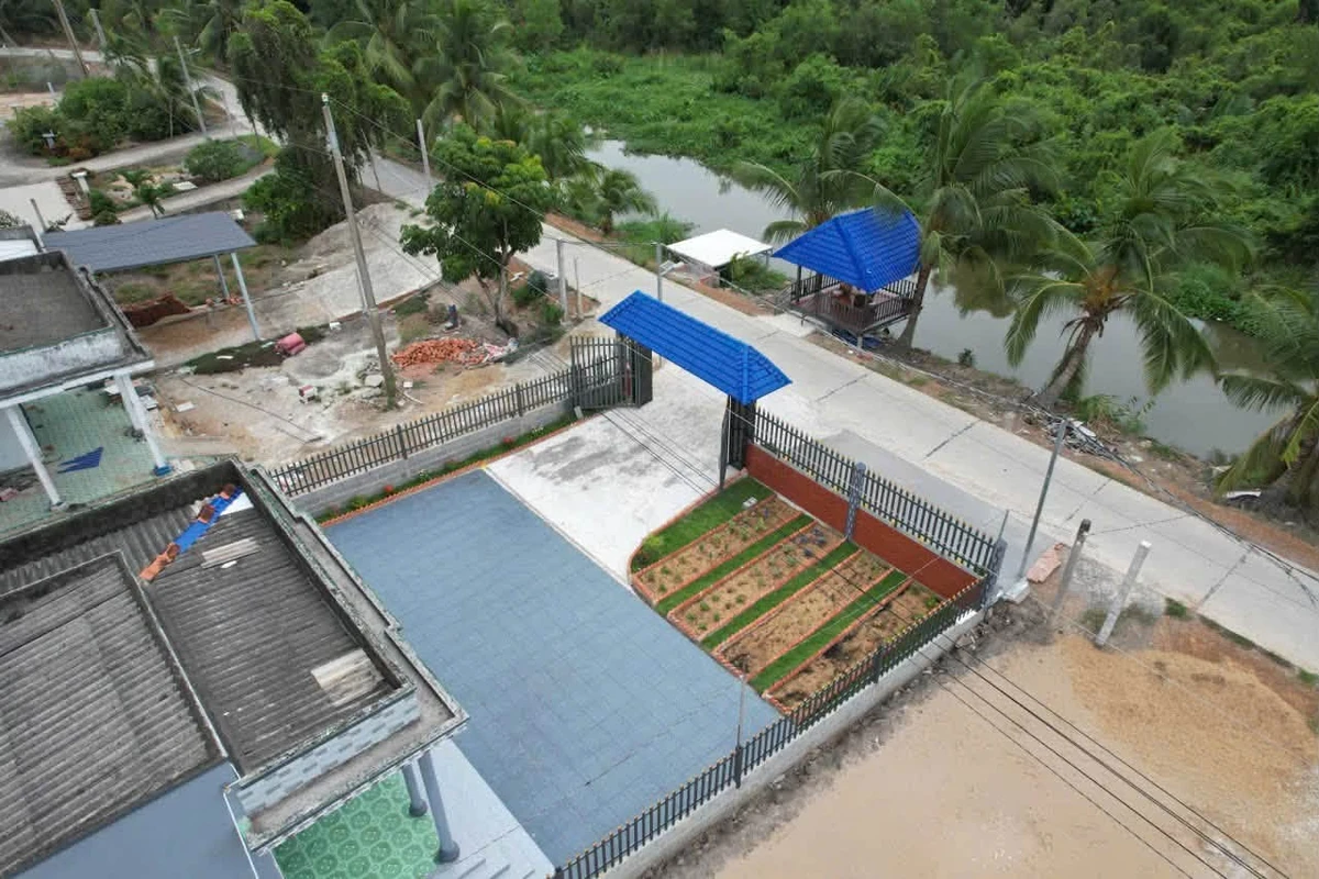 Bán nhà vườn view sông 746m2 mặt tiền đường bê tông tại xã Bình Đức, Bến Lức - Ảnh thu nhỏ 2