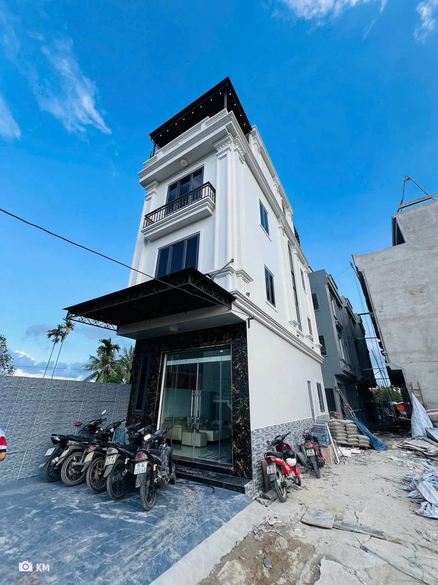 Bán nhà phố xây mới 4 tầng 3 mặt ngõ 48m2 đường Đằng Hải - Ảnh 1