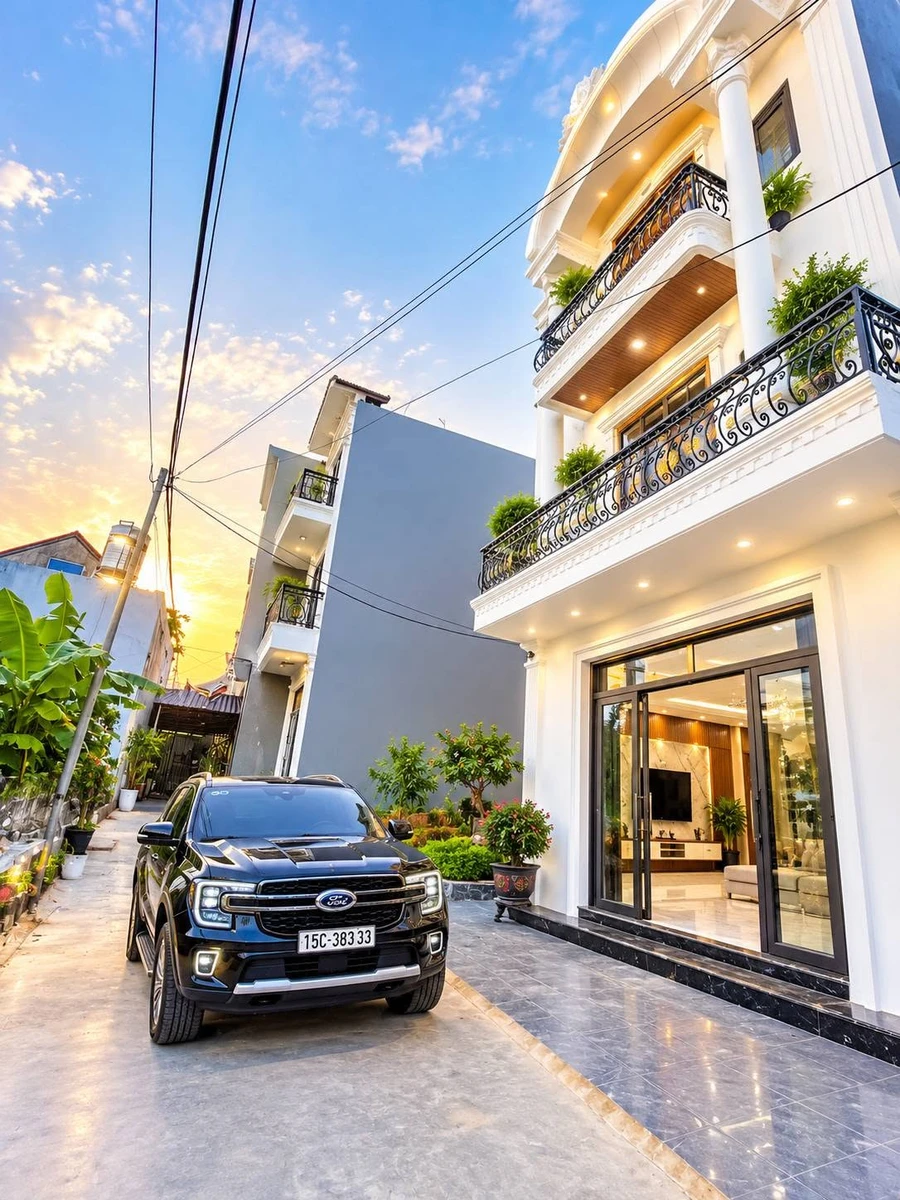 Bán nhà Vân Tra An Đồng 60m² 3 tầng, mặt tiền 5.7m - Ảnh 1