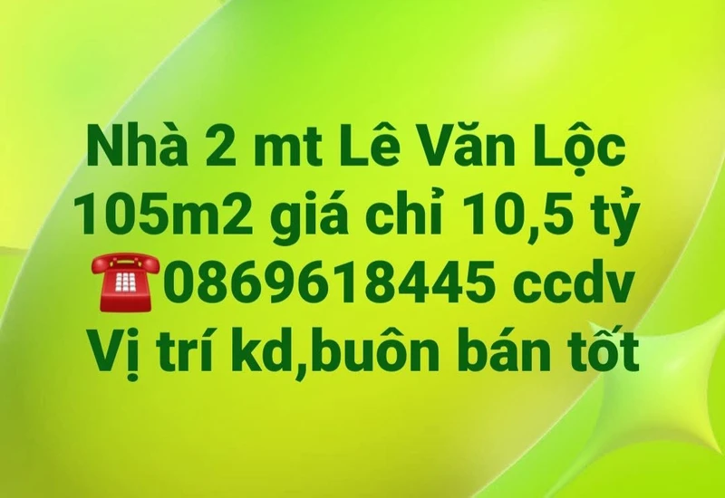 Bán nhà 2 mặt tiền Vũng Tàu 105m² 10,5 tỷ